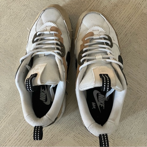 Nike White/Beige/Brown Air Max 90 Futura Woman’s Size 6 - Picture 5 of 9